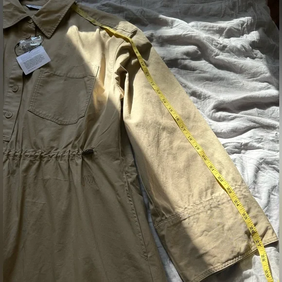 Uniqlo x JW Anderson collaboration canvas dress Sz Small/ fits boxy 100% cotton - Picture 7 of 8